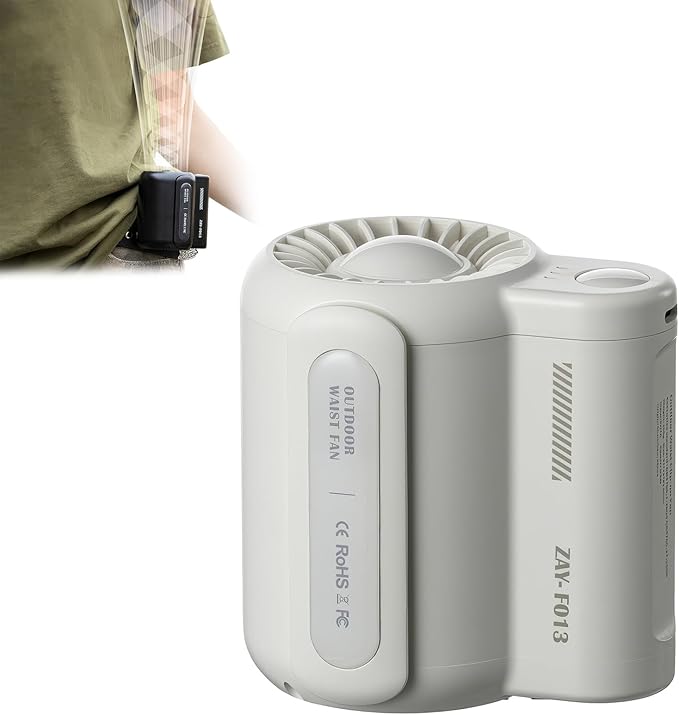 New Waist Fan – Hands-Free Cooling
