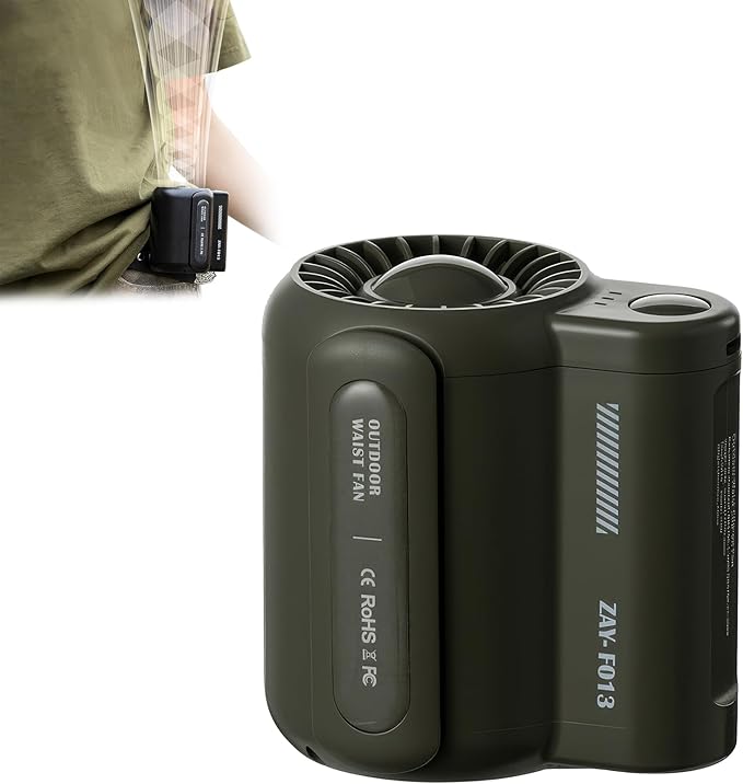 New Waist Fan – Hands-Free Cooling