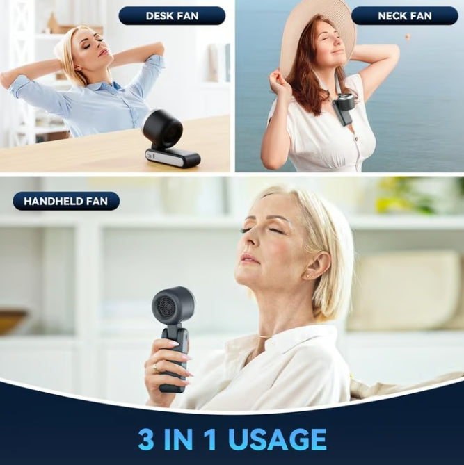 ☀️Summer Ourdoor essential - Portable Handheld Turbo Fan