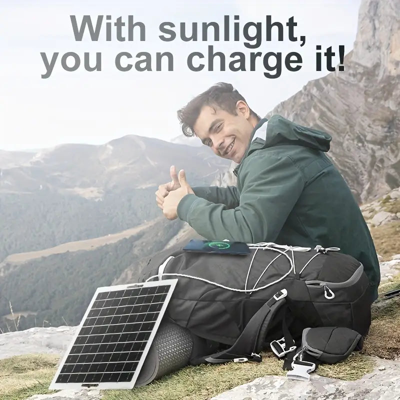 Solar Panel Charger – USB & Portable