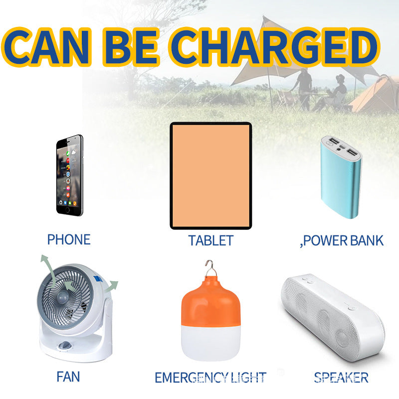 Foldable Solar Panel – USB Outdoor Charger