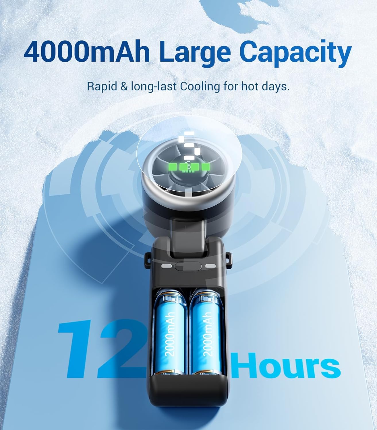☀️Summer Ourdoor essential - Portable Handheld Turbo Fan