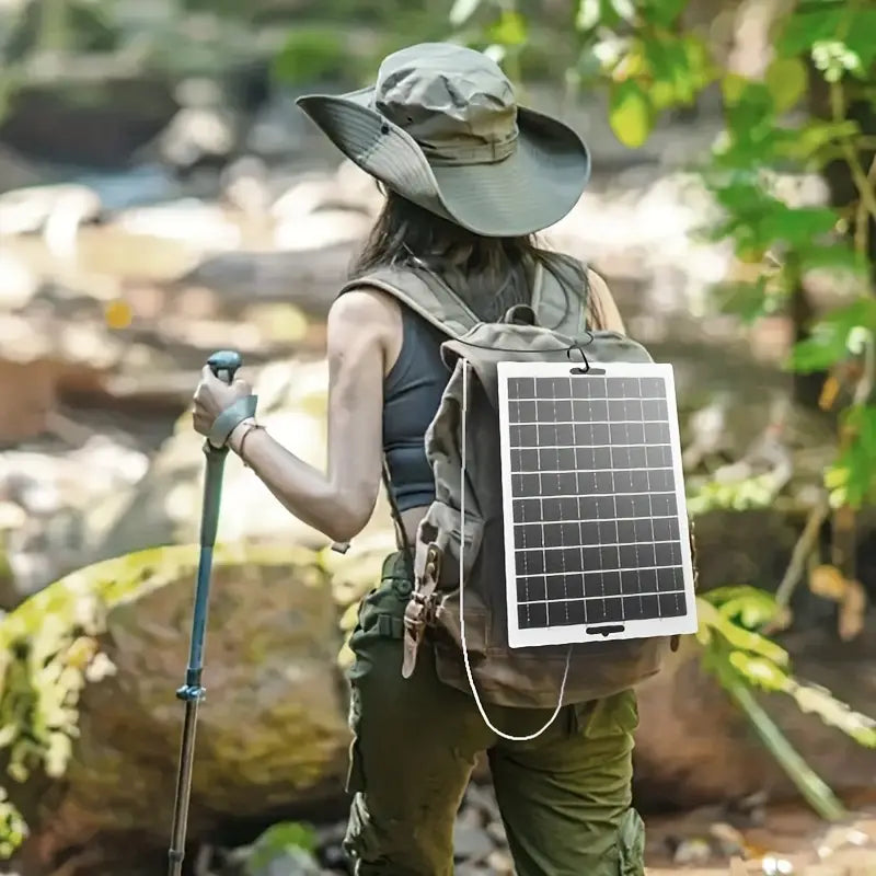 Solar Panel Charger – USB & Portable