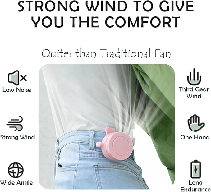 💥LAST DAY SALE 49% OFF-Portable Silent Mini Bladeless Electric Fan