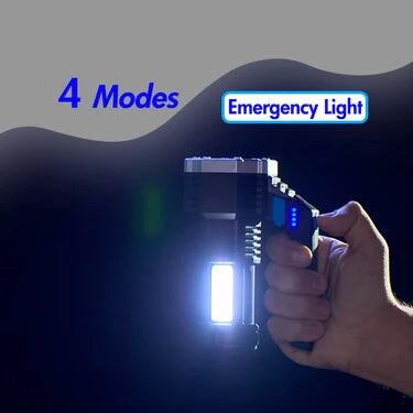 7-LED Torch – Rechargeable with Emergency Light