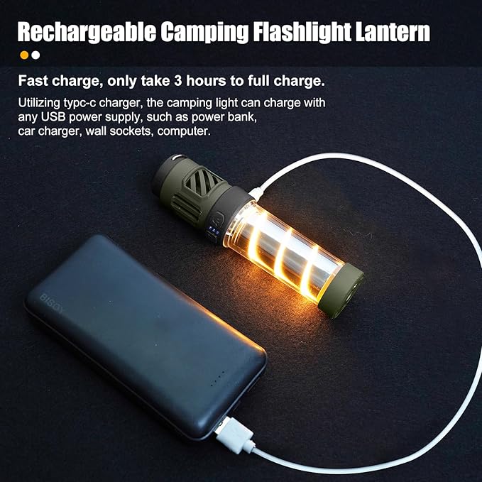 CONBOLA 3-in-1 Camping Lamp