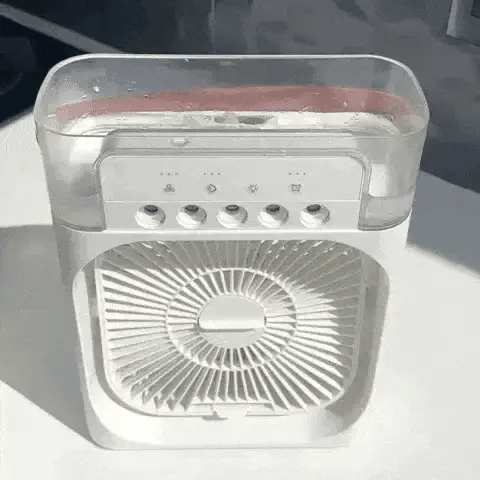 Portable Air Cooler + Humidifier – 2-in-1 Relief