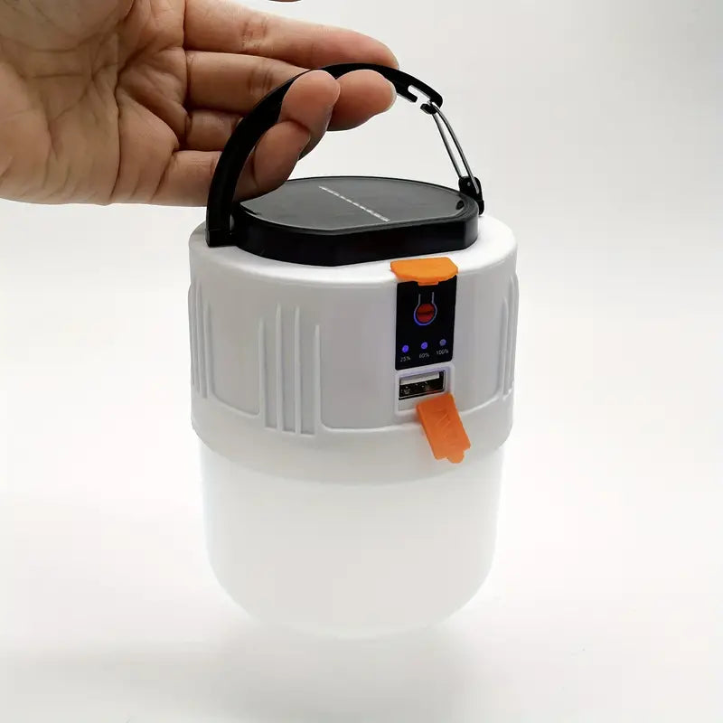 Rechargeable Solar Tent Light with Power Bank – Portable Camping Lantern | CONBOLA
