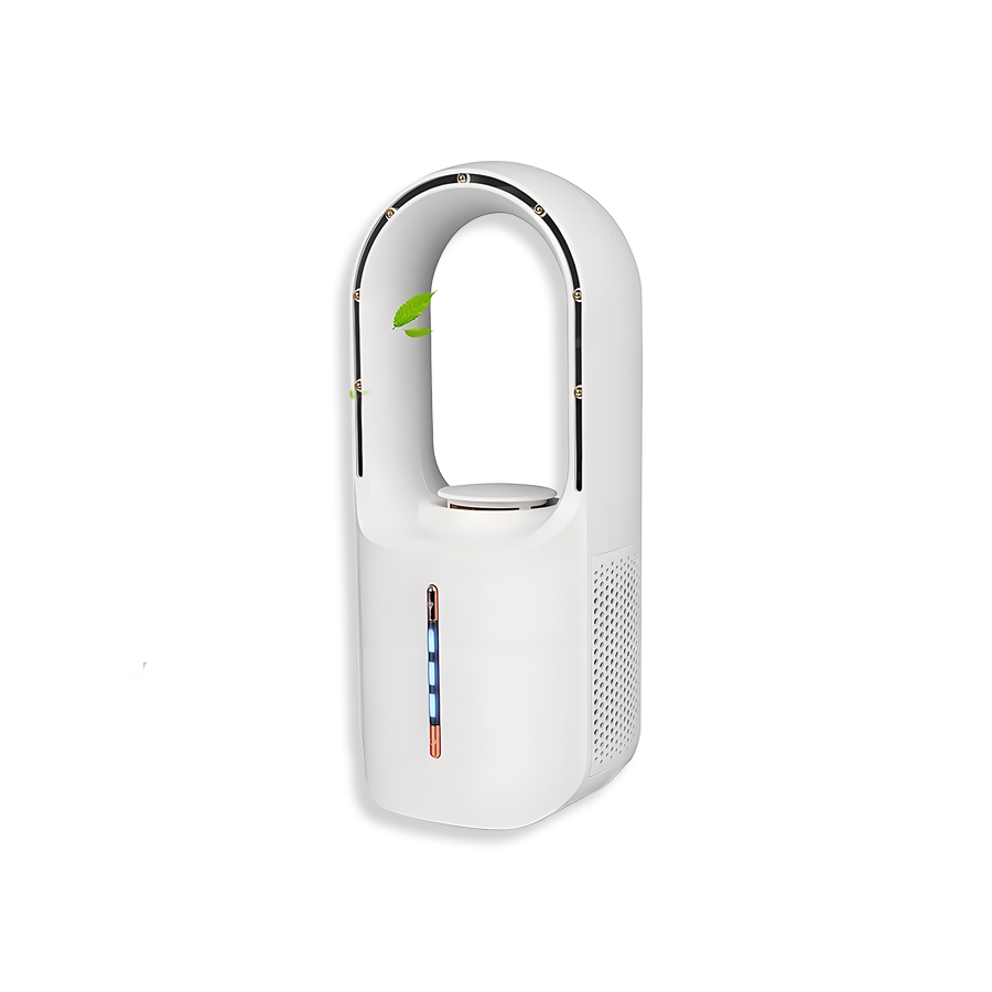 S07 Batteriebetriebener Ventilator, tragbarer wiederaufladbarer Ventilator 11,8 Zoll leiser USB-Ventilator