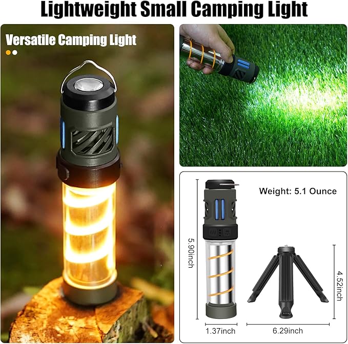 CONBOLA 3-in-1 Camping Lamp