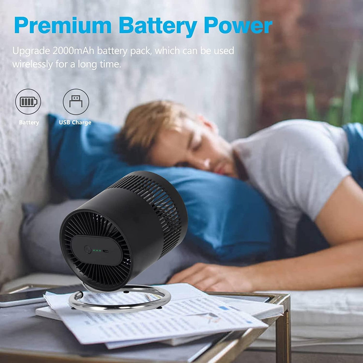 table fan