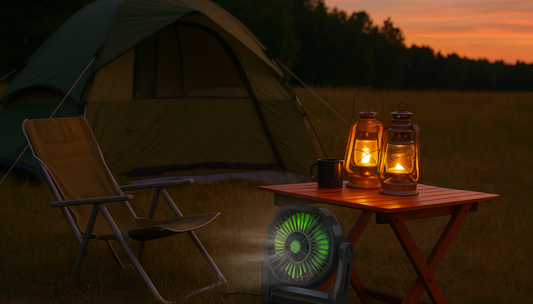 Best Camping Fan Review: How to Stay Cool on Hot Summer Nights
