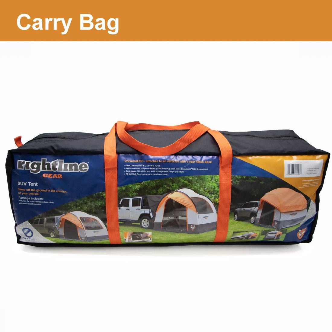 Are tent bags waterproof