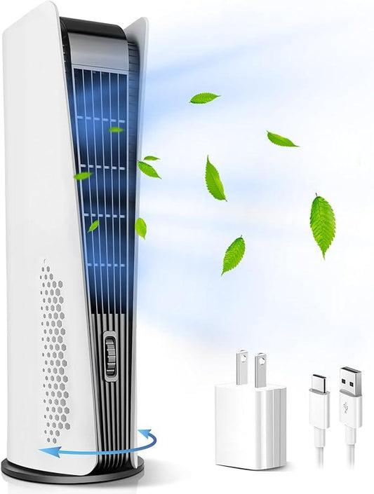 ⏰ Quiet, Sleek & Powerful – Bladeless Tower Fan on Final Sale!