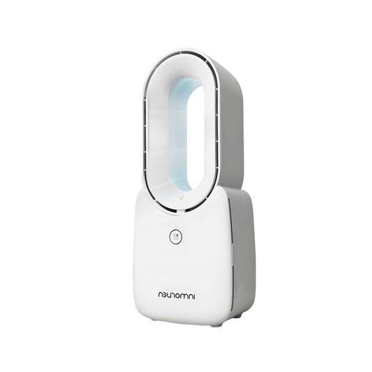 BF001-Flügelloser Ventilator mit 5-farbigem dekorativem LED-Licht
