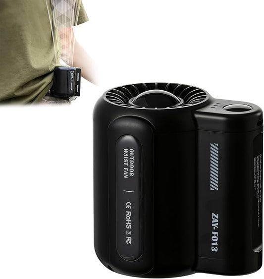 CONBOLA Waist Fan – Hands-Free Cooling